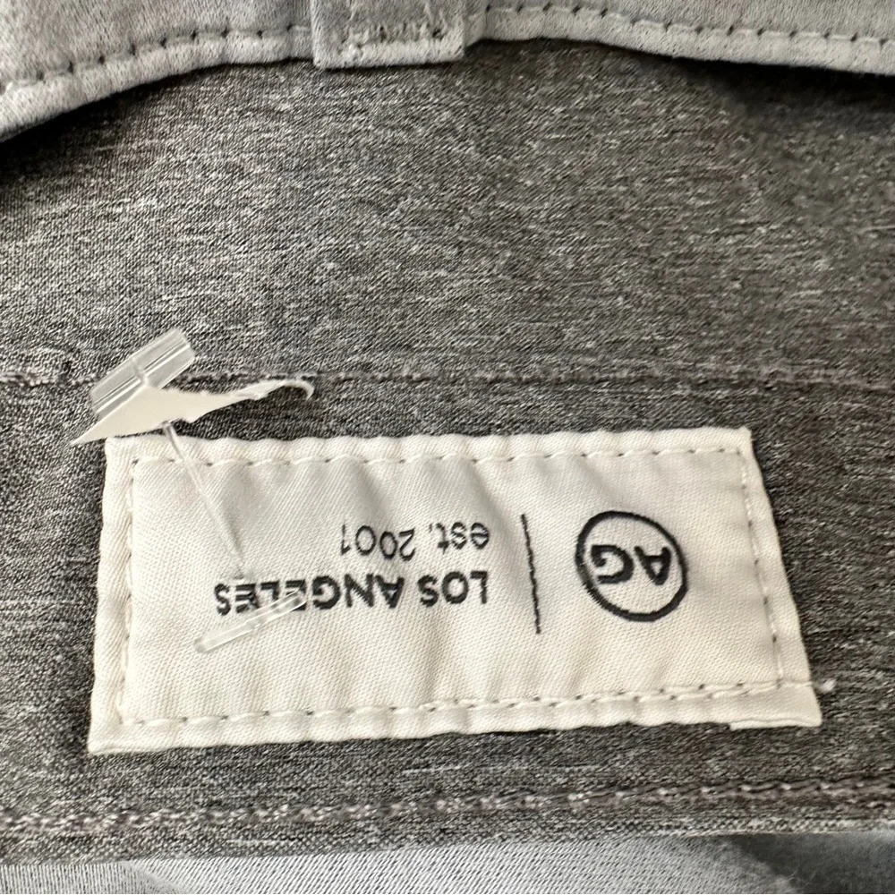 AG Jeans Mens Everett Slim Straight Leg Pants Gray Size 40 x 34